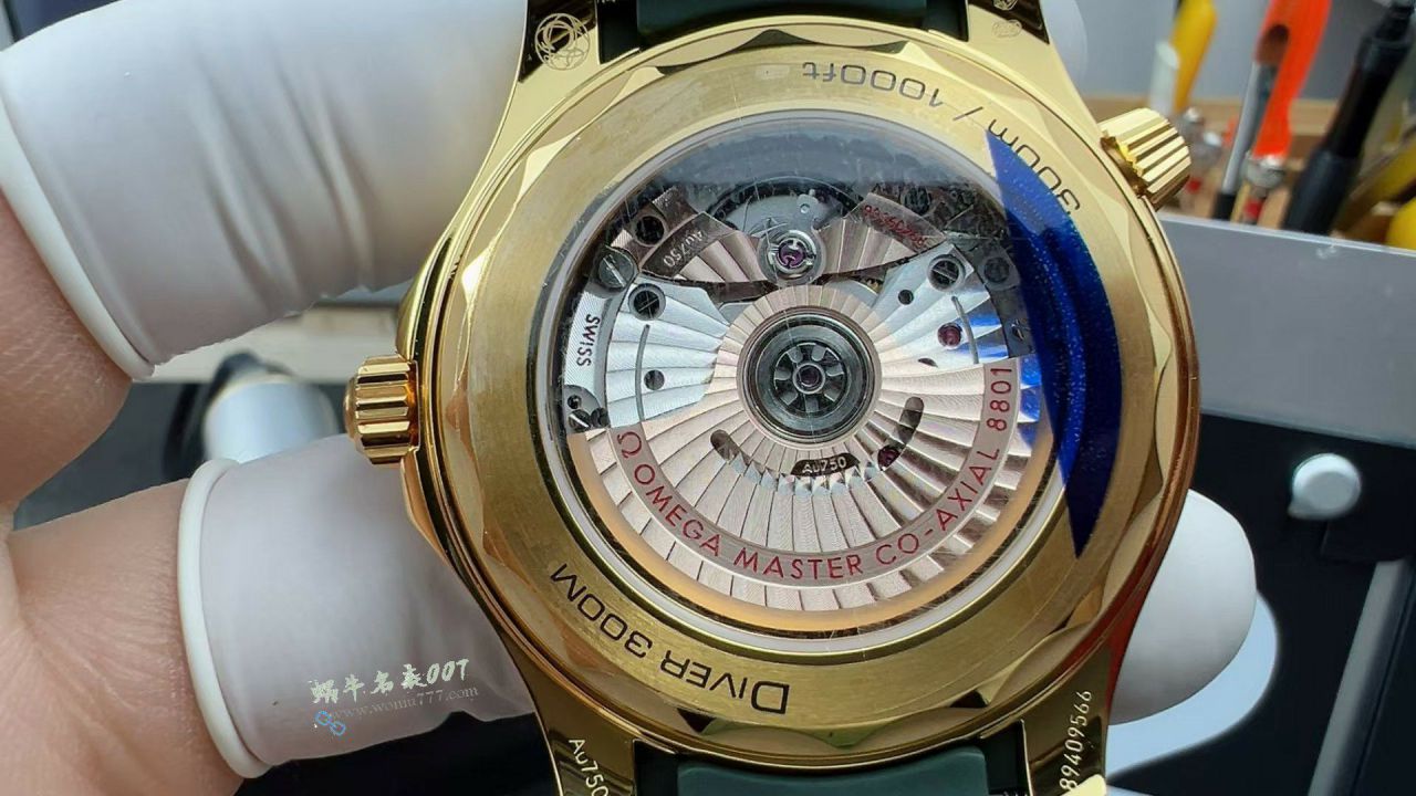 VS Omega Seamaster 300 meters Green Grass Guangzhou replica  watch210.62.42.20.10.001 watches  / VS822