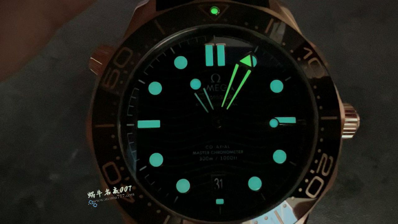 VS All gold  Omega Seamaster 300 meters TOP replica  watch210.62.42.20.01.002 watches  / VS823