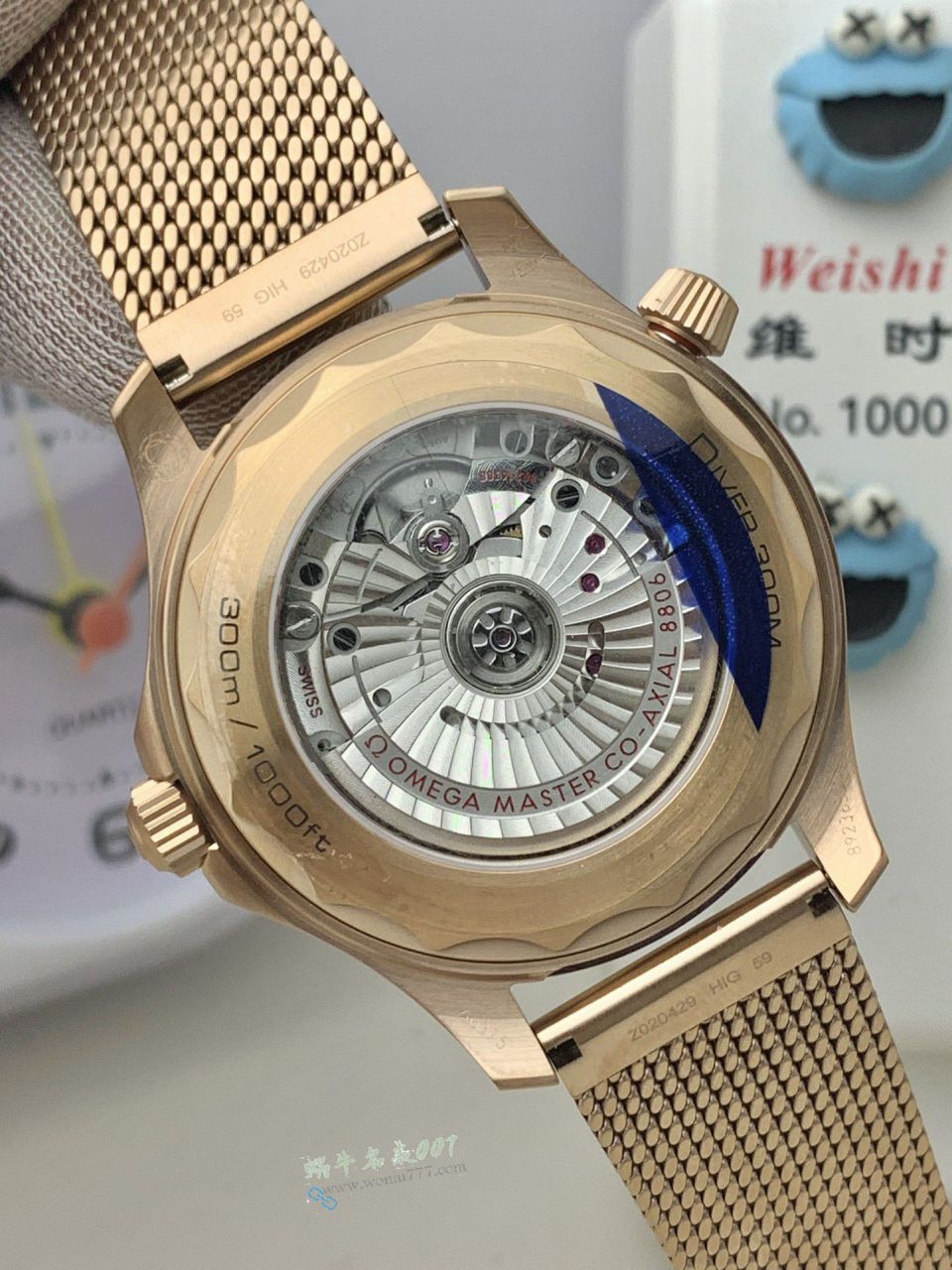 VS Omega  new product 007  Seamaster 300 bronze 100% replica  watch210.90.42.20.01.003，210.92.42.20.01.003 watches  / VS820