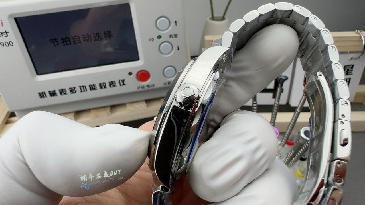 VS Omega  Gradient Turquoise  Seamaster 150TOP replica 220.10.41.21.03.006 watches  / VS826