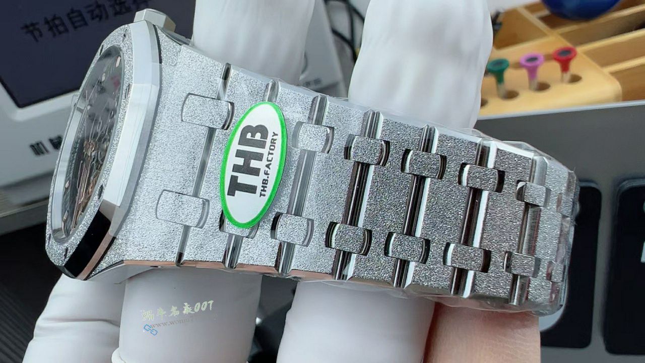 THB Audemars Piguet Royal Oak 100% replica  watch 15407BC.GG.1224BC.01 watches  / AP312