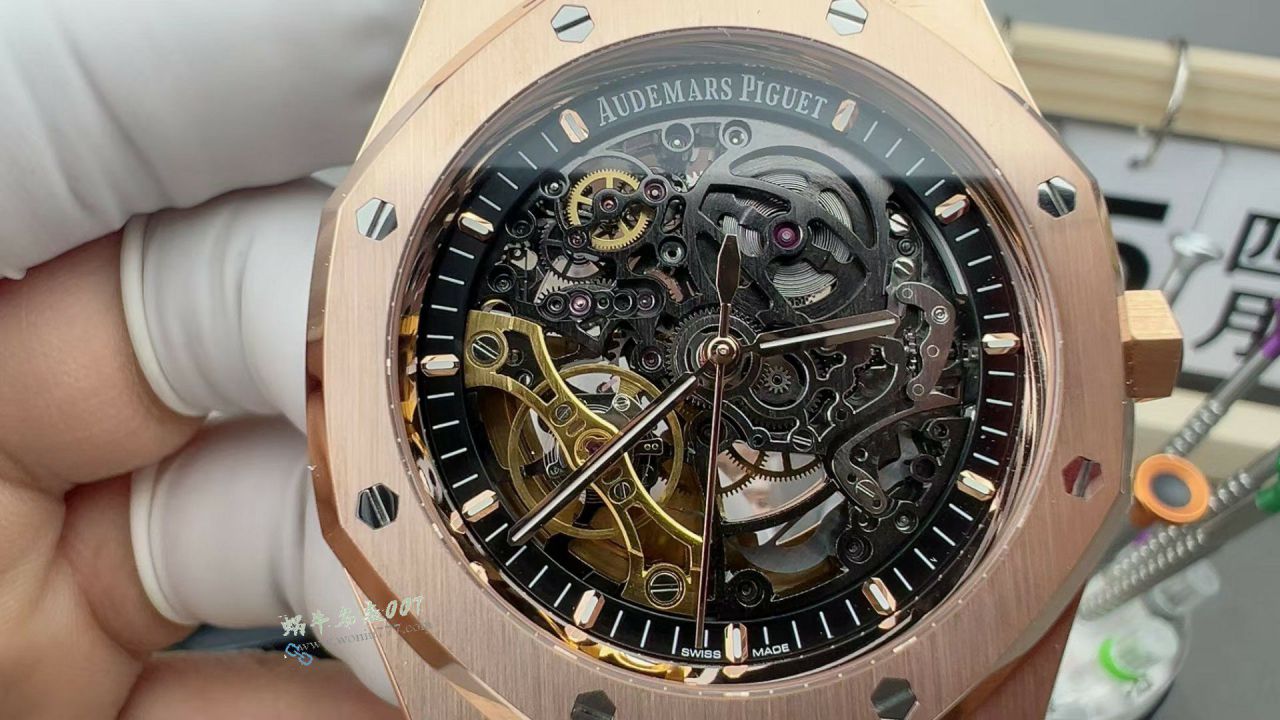 THB Audemars Piguet Royal Oak   replica imitation  watch 15407OR.OO.1220OR.01 watches  / AP313