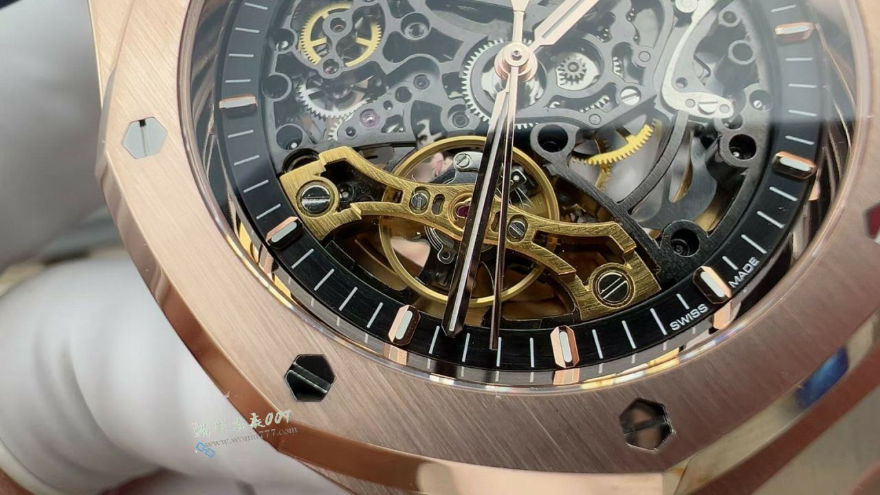 THB Audemars Piguet Royal Oak   replica imitation  watch 15407OR.OO.1220OR.01 watches  / AP313