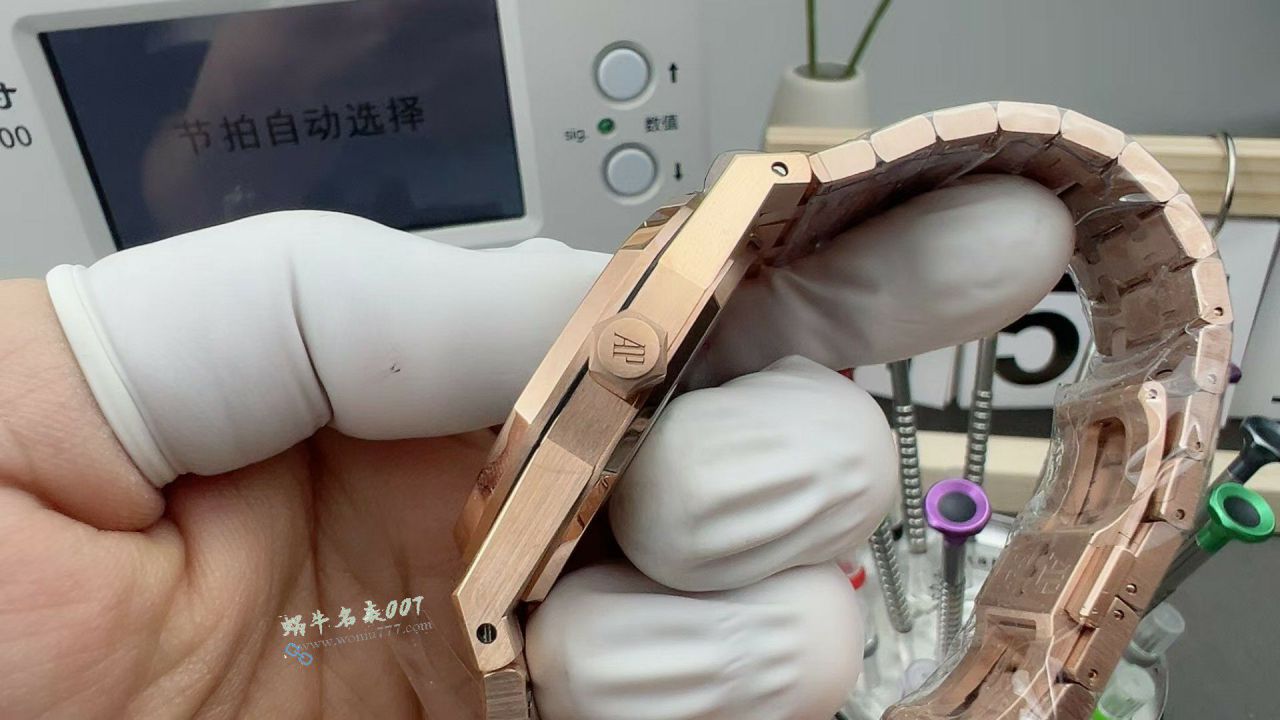 THB Audemars Piguet Royal Oak   replica imitation  watch 15407OR.OO.1220OR.01 watches  / AP313