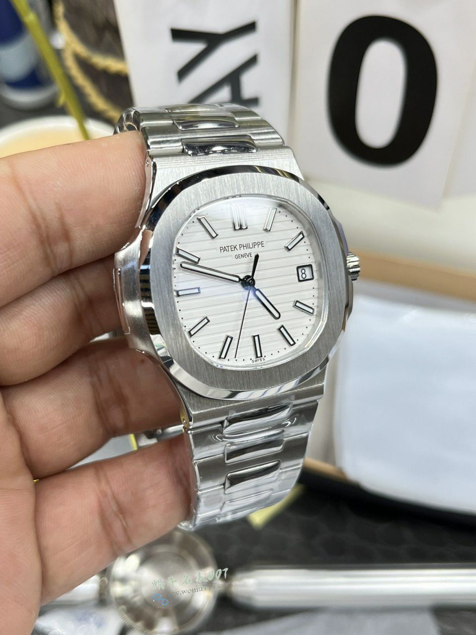 3K Patek Philippe Nautilus 5711/1A-011best replica  watch / BD516