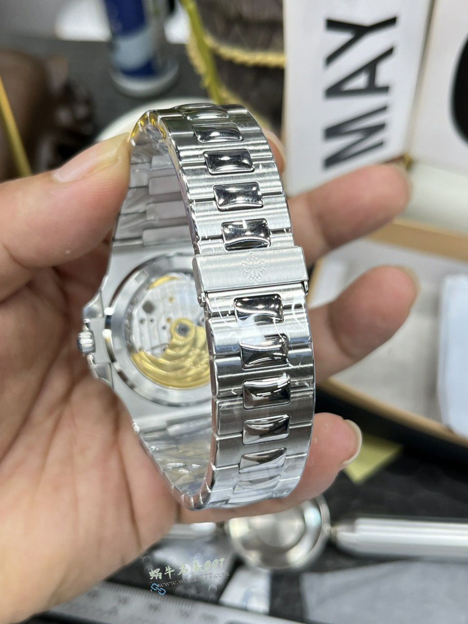 3K Patek Philippe Nautilus 5711/1A-011best replica  watch / BD516