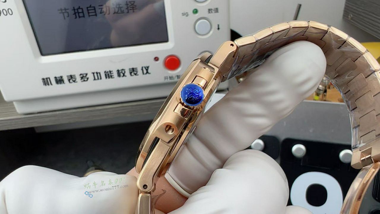 3K Patek Philippe 5711R  Nautilus  Rose gold  Gray surface 100% replica imitation  watches  / BD513