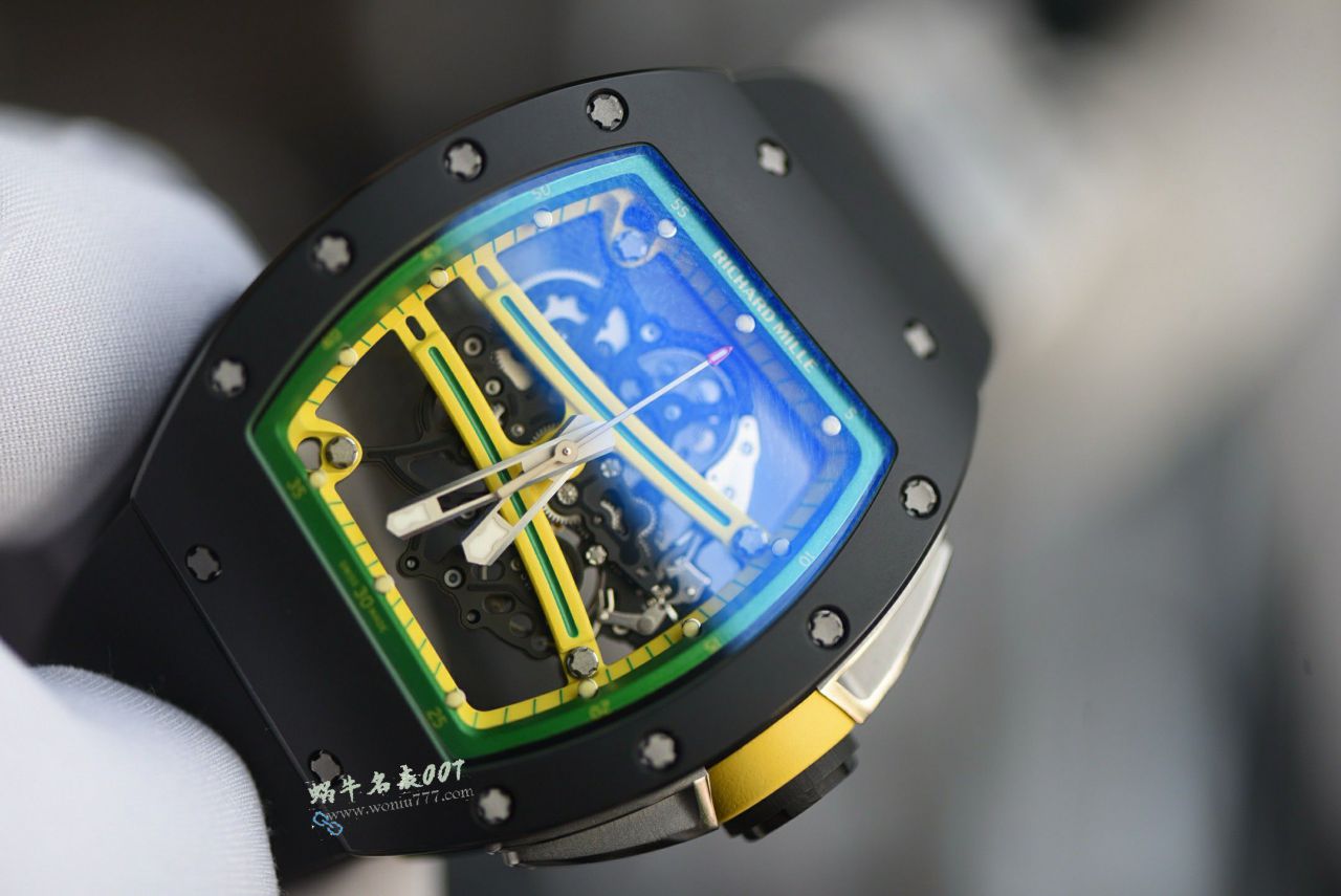   RICHARD MILLE  super  replica  watch VAUCHER movement RM 61-01 BLACK watches  / RM061A