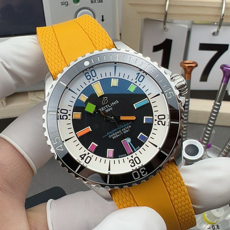 BLS Breitling Rainbow  super  ocean  series 100% replica  watch websiteA17375211B2S4 watches 