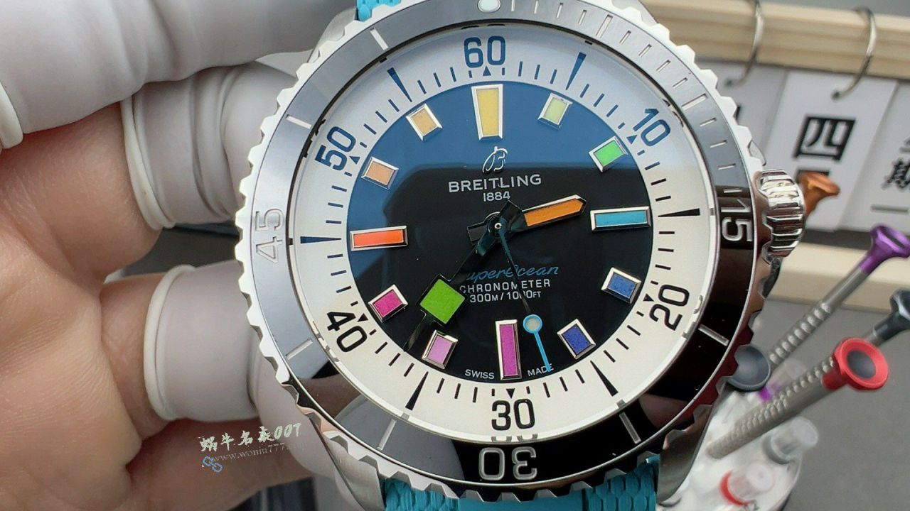 BLS Breitling Rainbow  super  ocean  series   imitation  watch websiteA17375211B2S1 watches  / BL211