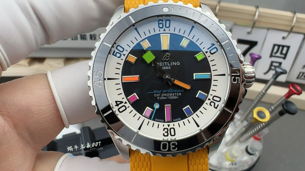 BLS Breitling Rainbow  super  ocean  series 100% replica  watch websiteA17375211B2S4 watches  / BL212