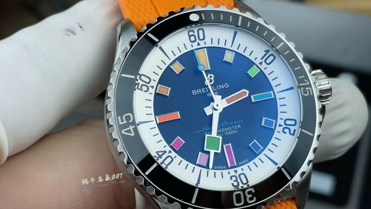 BLS Breitling Rainbow  super  ocean  series 100% replica  watch websiteA17375211B2S4 watches  / BL212