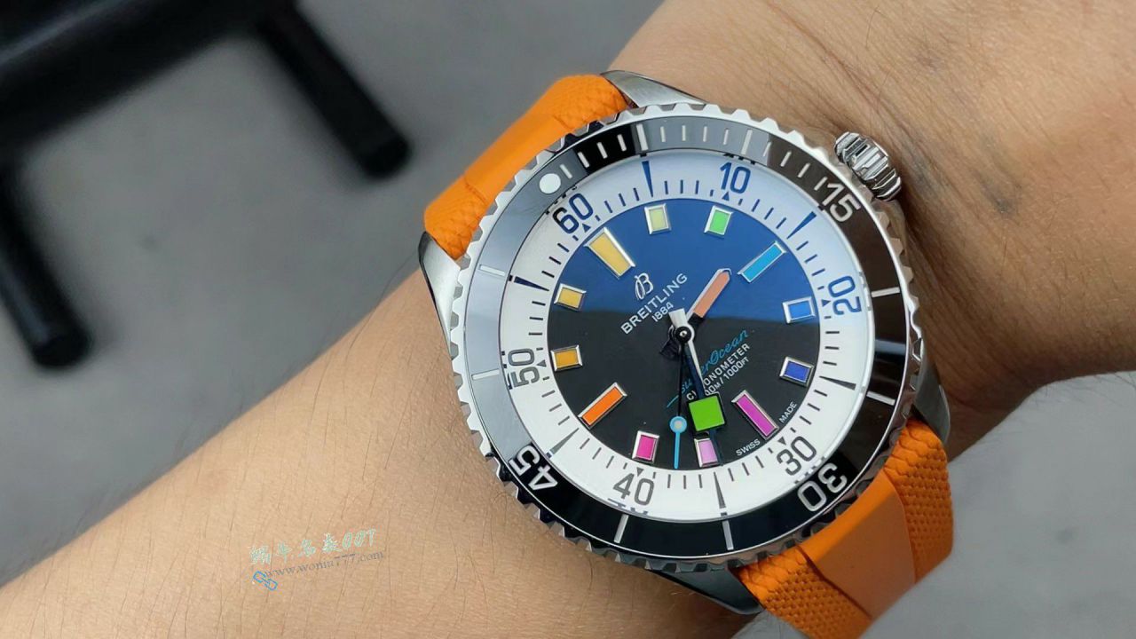 BLS Breitling Rainbow  super  ocean  series 100% replica  watch websiteA17375211B2S4 watches  / BL212