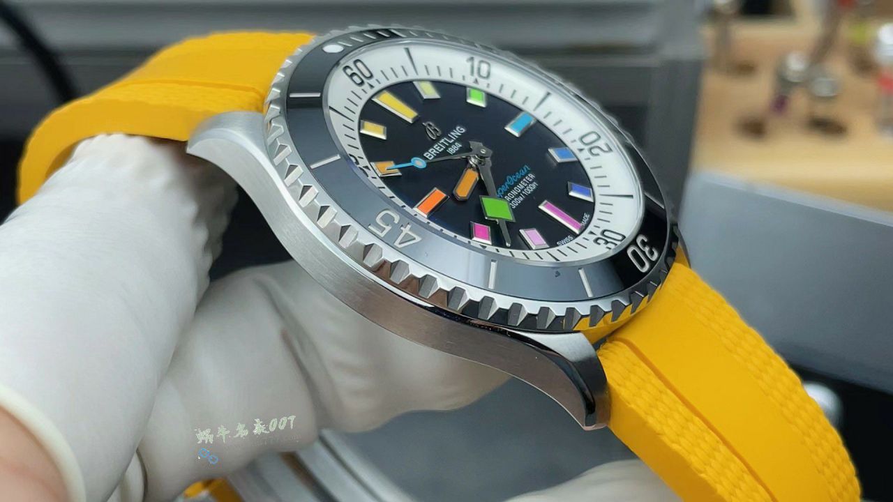 BLS Breitling Rainbow  super  ocean  series 100% replica  watch websiteA17375211B2S4 watches  / BL212