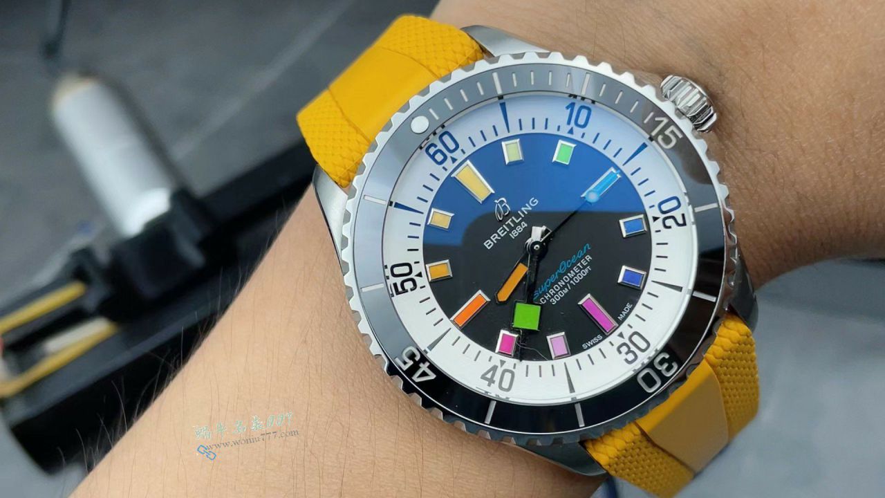 BLS Breitling Rainbow  super  ocean  series 100% replica  watch websiteA17375211B2S4 watches  / BL212
