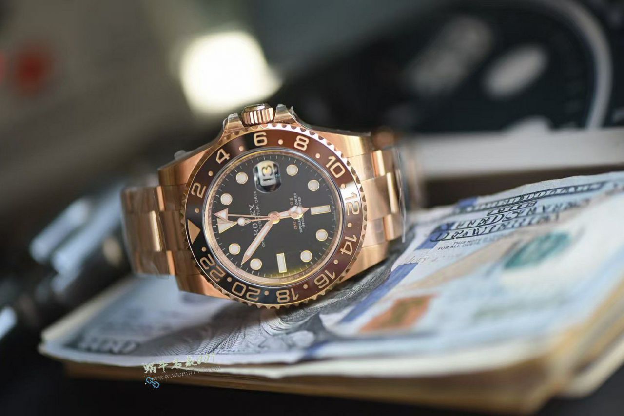 Clean Rolex GMT-Master II Tuhao Gold   imitation  watchm126715chnr-0001 watches  / R976