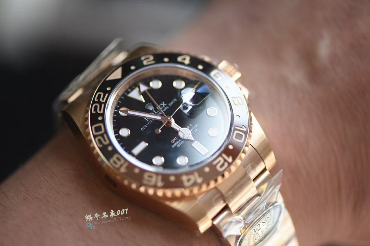 Clean Rolex GMT-Master II Tuhao Gold   imitation  watchm126715chnr-0001 watches  / R976