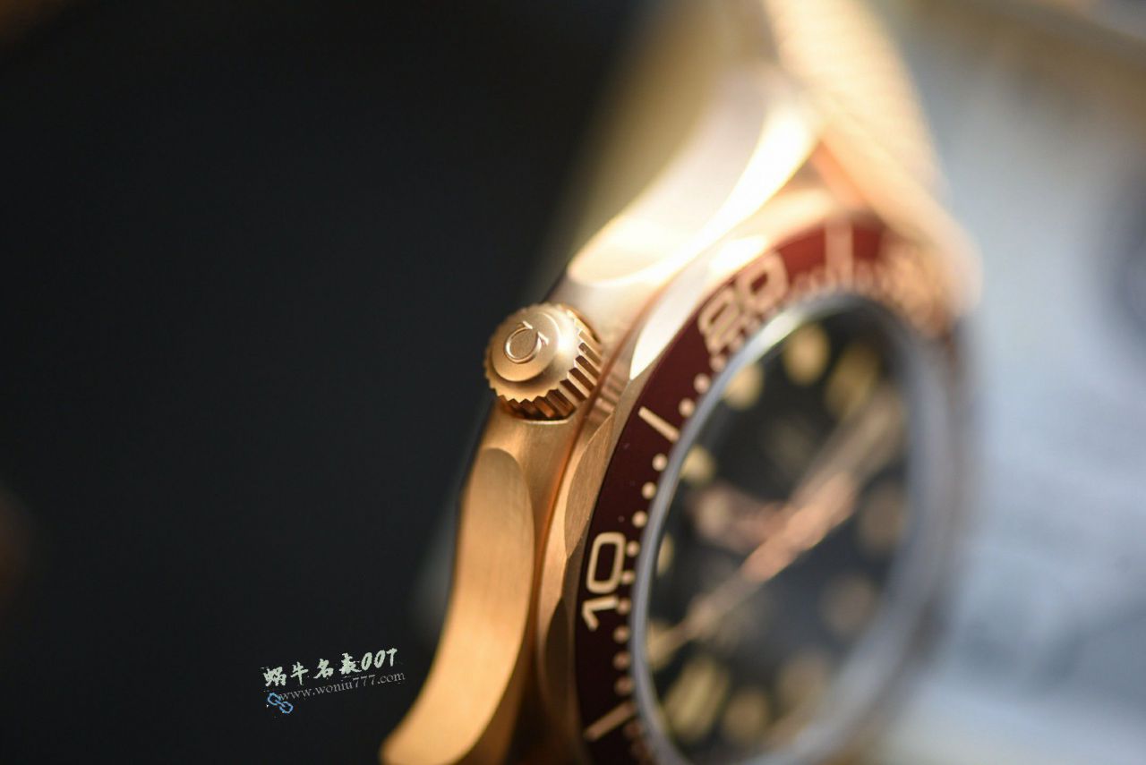 VS Omega 007  Seamaster 300  bronze gold  No Time to Die  replica  watch210.90.42.20.01.003 watches  / VS828