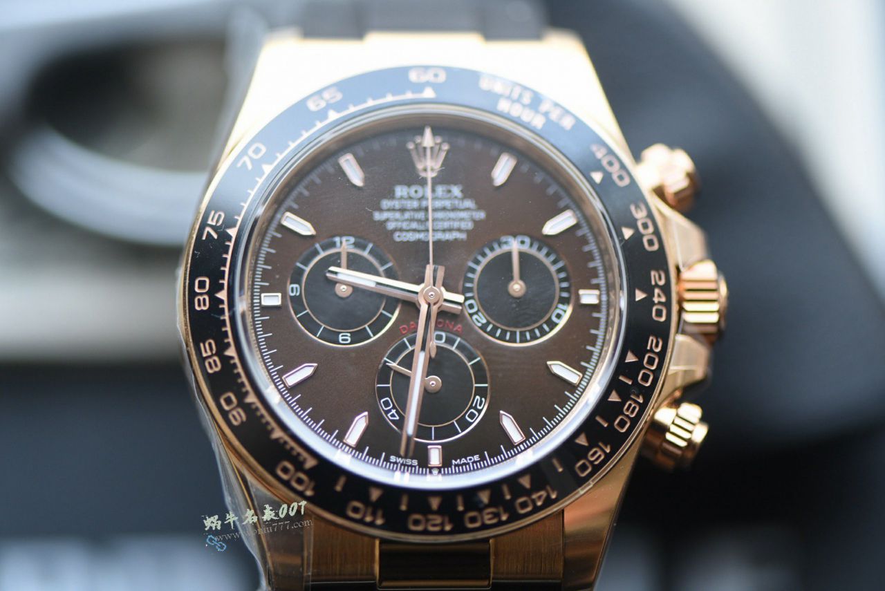 vs Rolex  super  Matching weight version  Daytona  chocolate DIAL  replica  watch126515LN-0010 watches  / R979