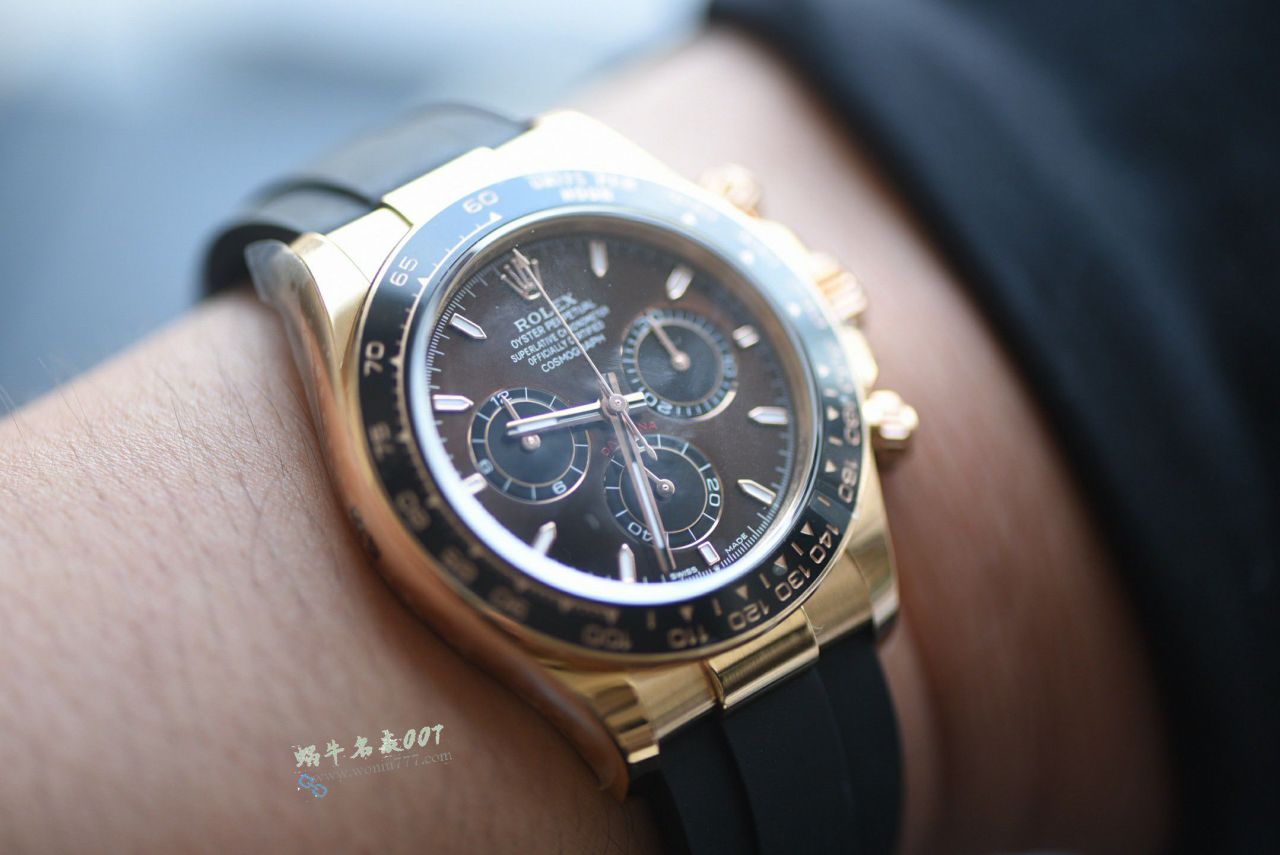 vs Rolex  super  Matching weight version  Daytona  chocolate DIAL  replica  watch126515LN-0010 watches  / R979