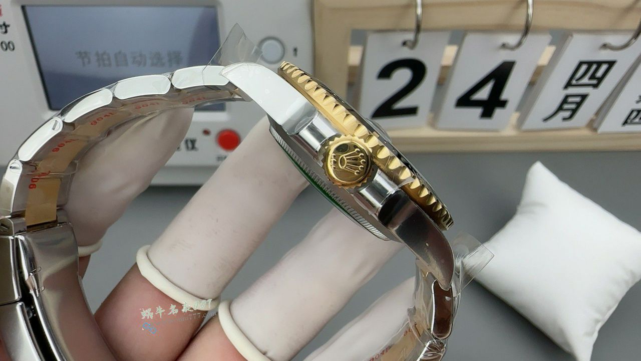  Video review Clean C Factory Rolex Submariner TOP replica  watch116613LN-0001 Two-Tone Gold  Submariner Date  / R981