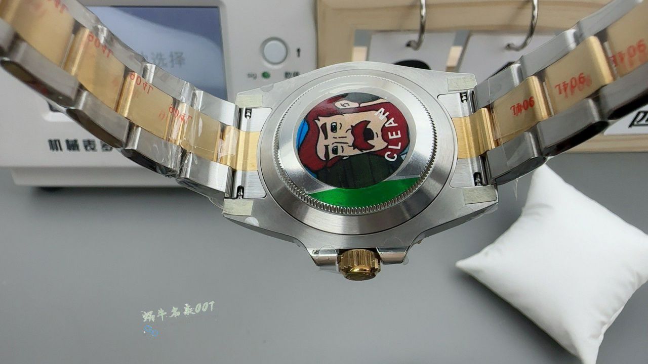  Video review Clean C Factory Rolex Submariner TOP replica  watch116613LN-0001 Two-Tone Gold  Submariner Date  / R981