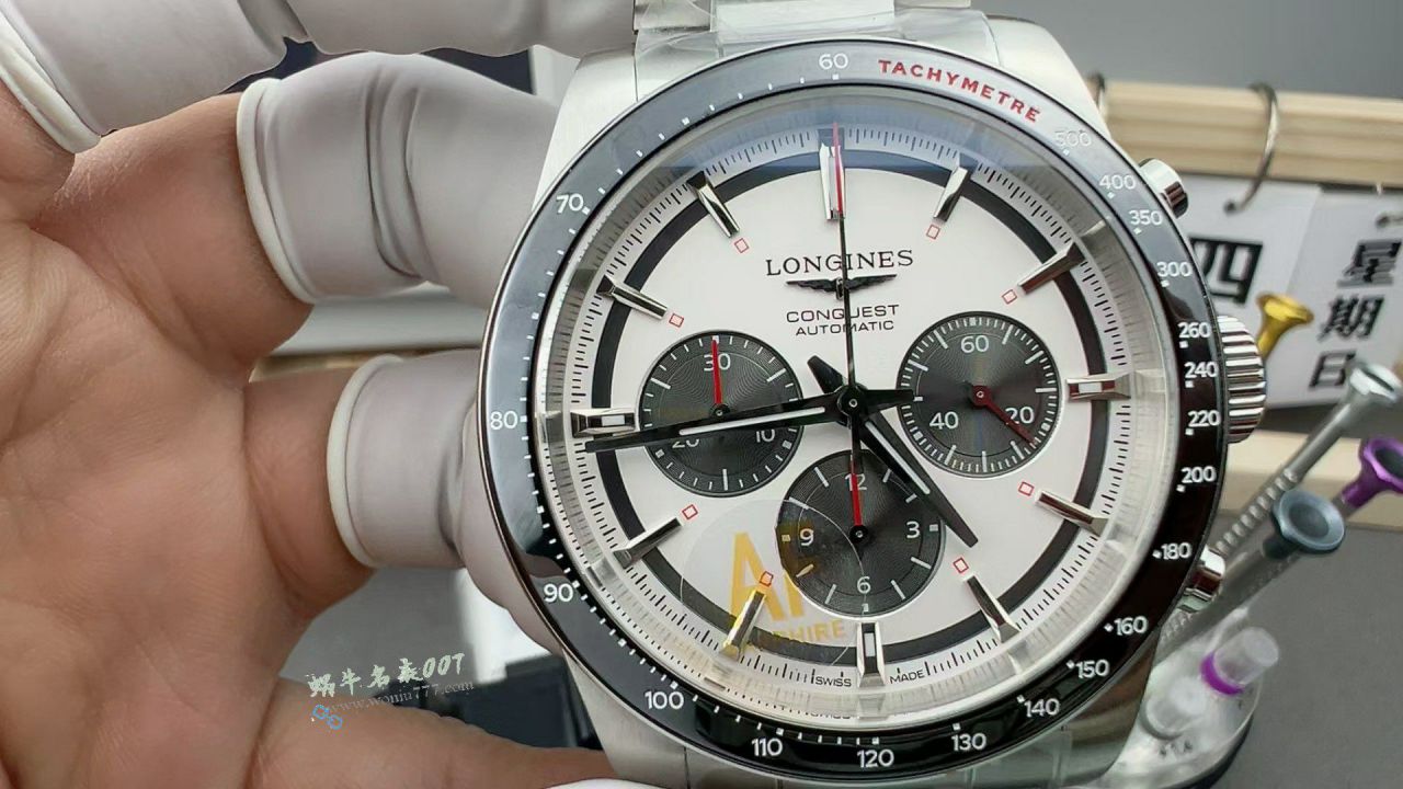 AF Longines Concas  chronography  series L3.835.4.72.6 watches  / L183