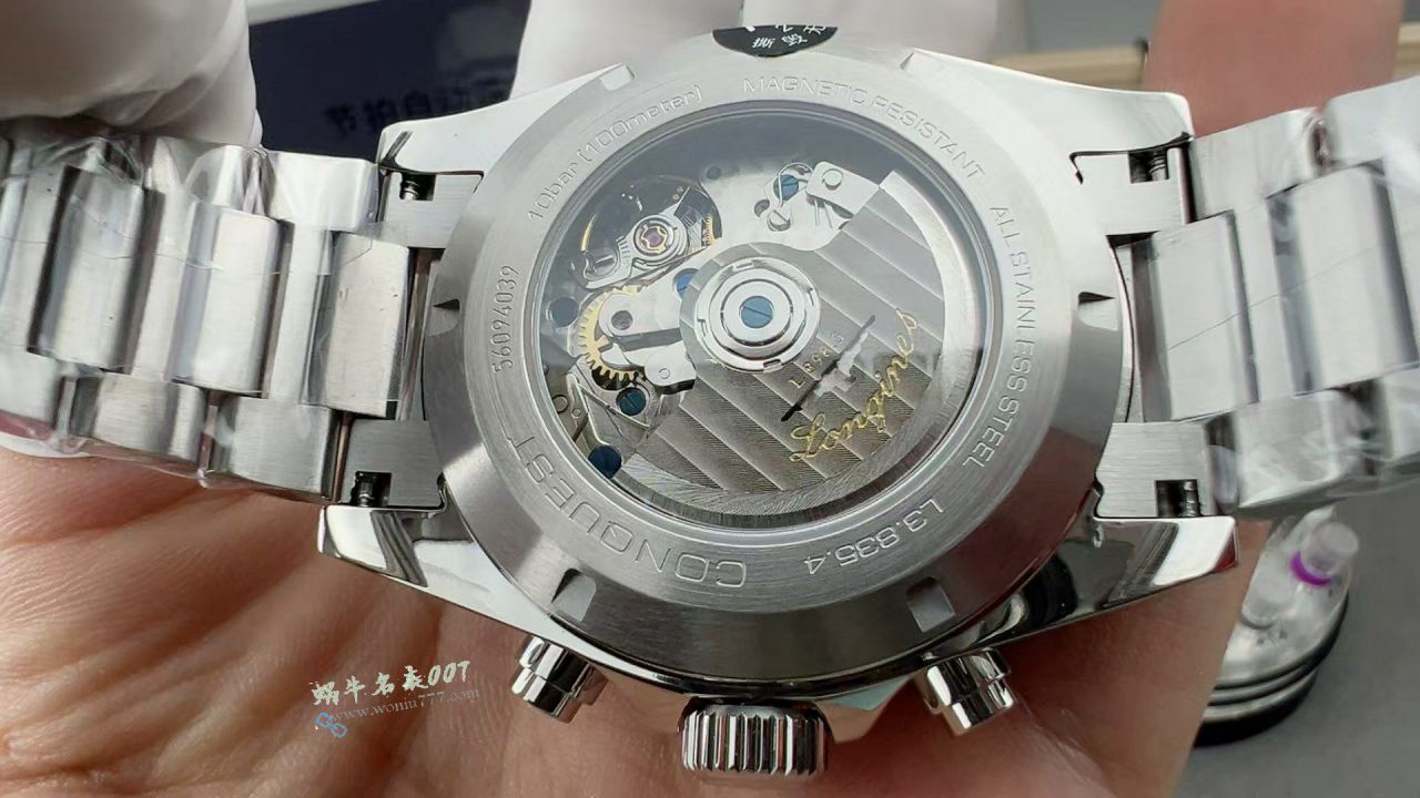 AF Longines Concas  chronography  series L3.835.4.72.6 watches  / L183