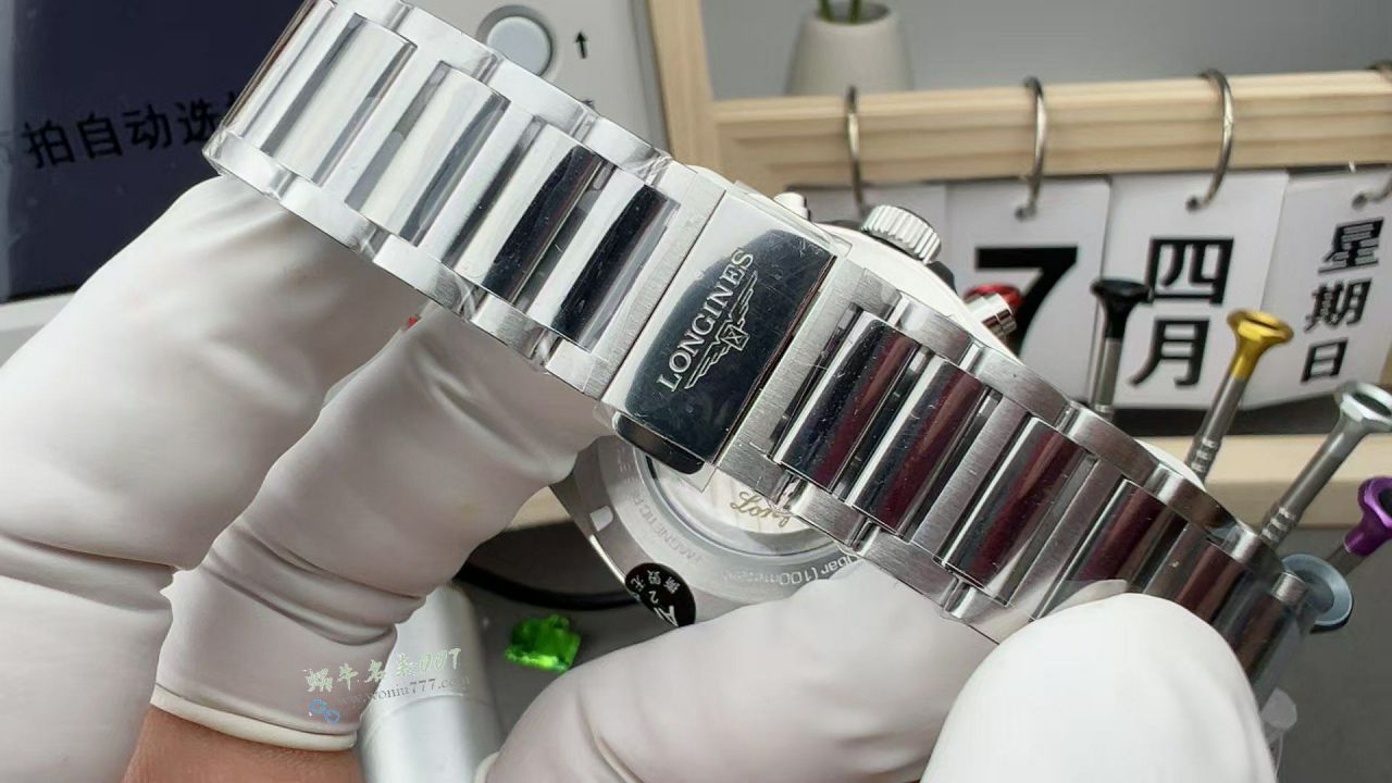 AF Longines Concas  chronography  series L3.835.4.72.6 watches  / L183