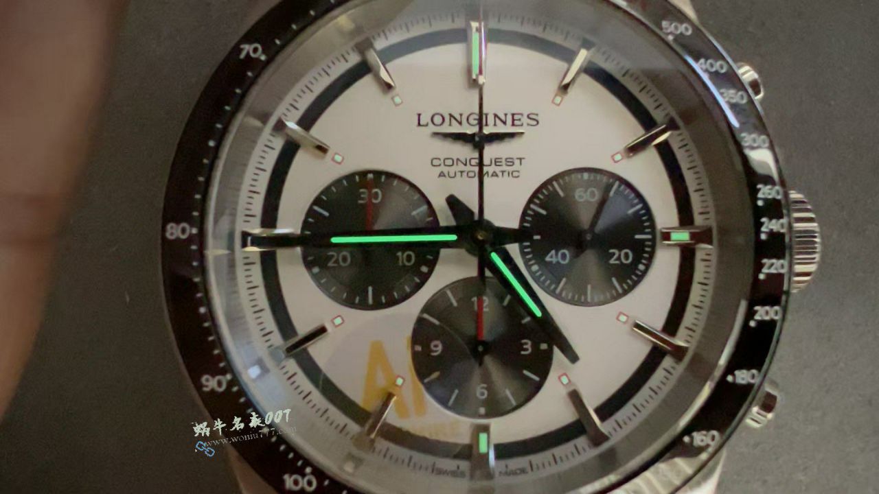 AF Longines Concas  chronography  series L3.835.4.72.6 watches  / L183