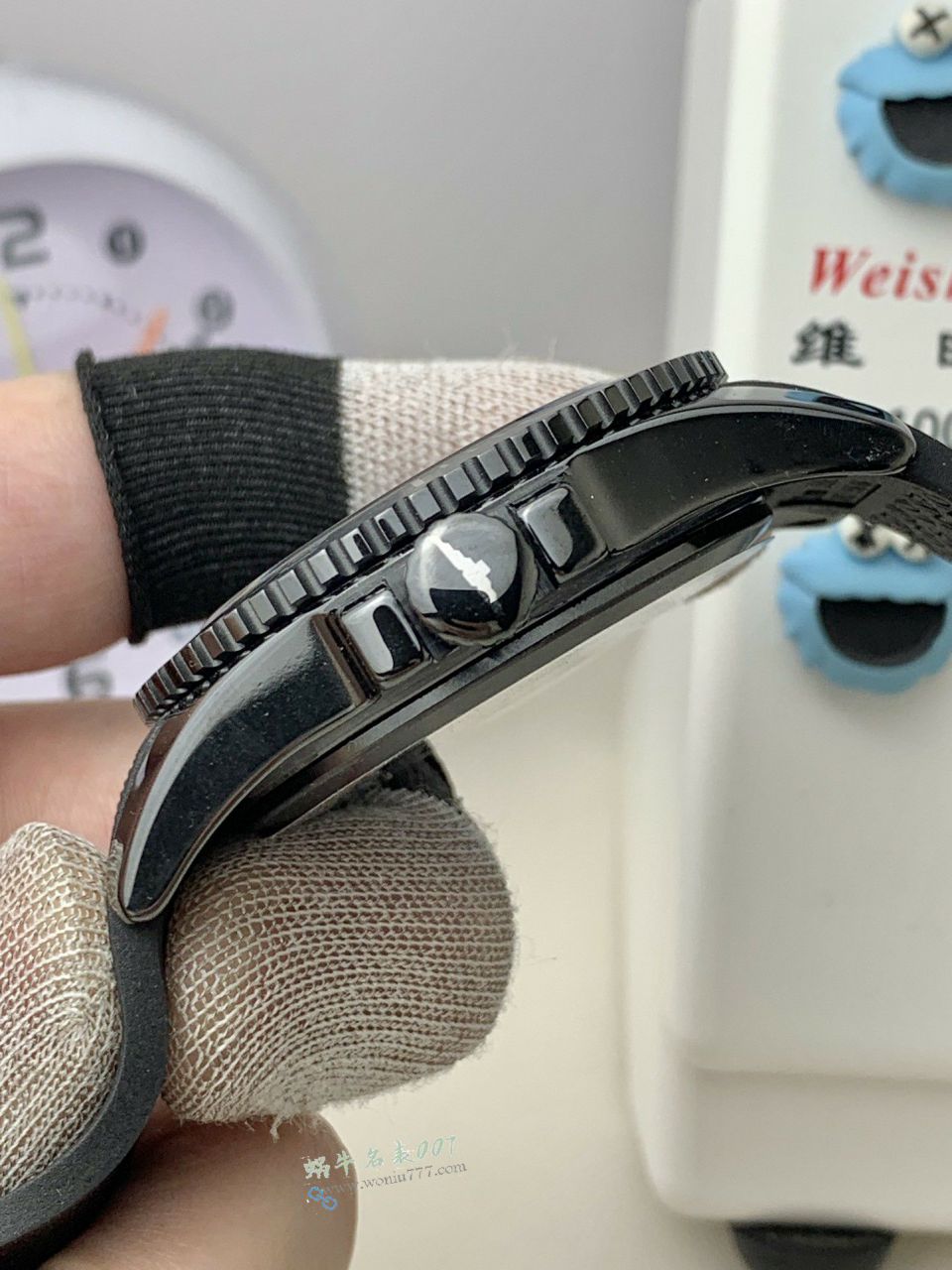 AF Longines Concas 43mm ceramics  replica  watchL3.784.4.56.9 watches  / L185