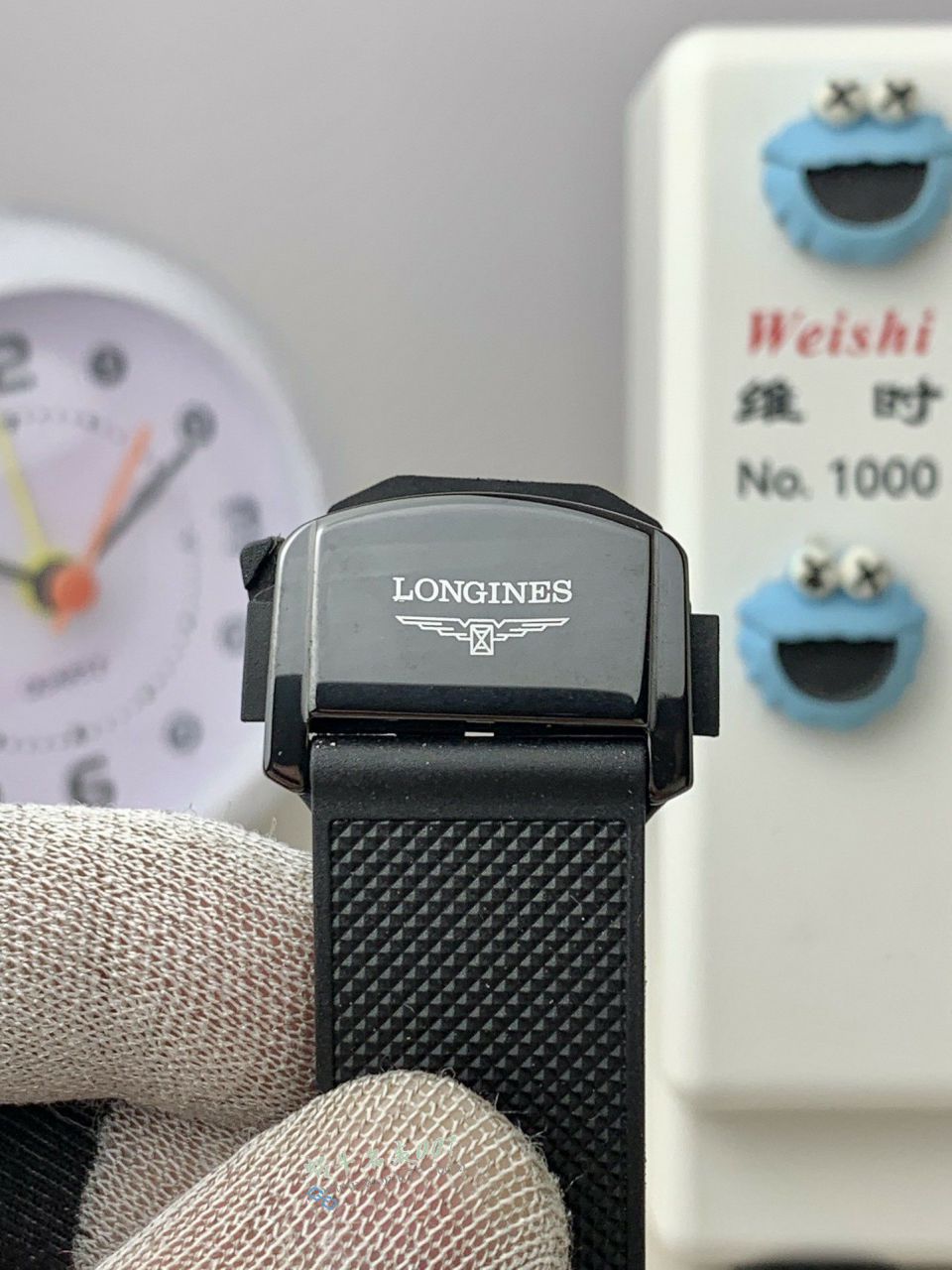 AF Longines Concas 43mm ceramics  replica  watchL3.784.4.56.9 watches  / L185