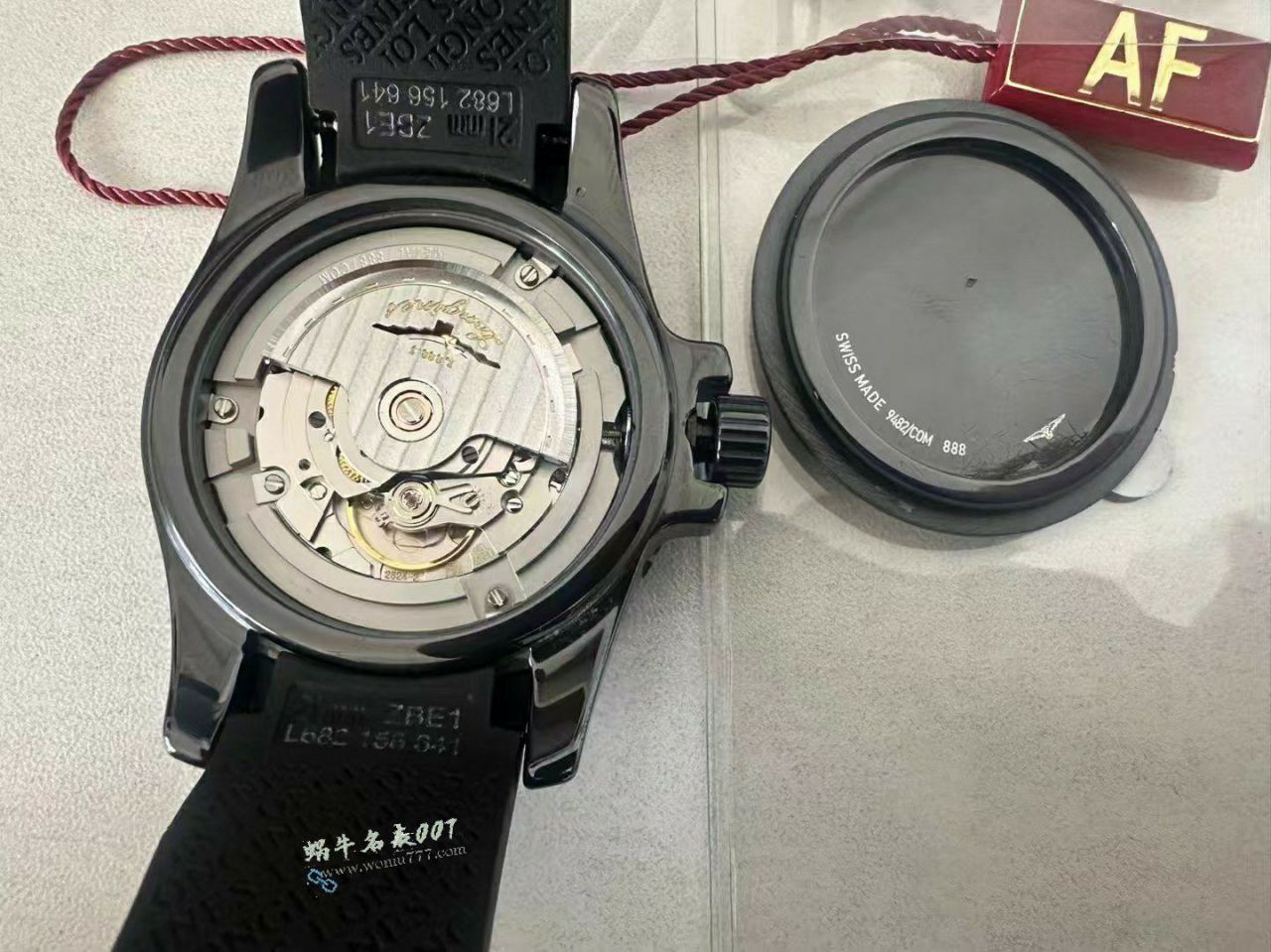 AF Longines Concas 43mm ceramics  replica  watchL3.784.4.56.9 watches  / L185