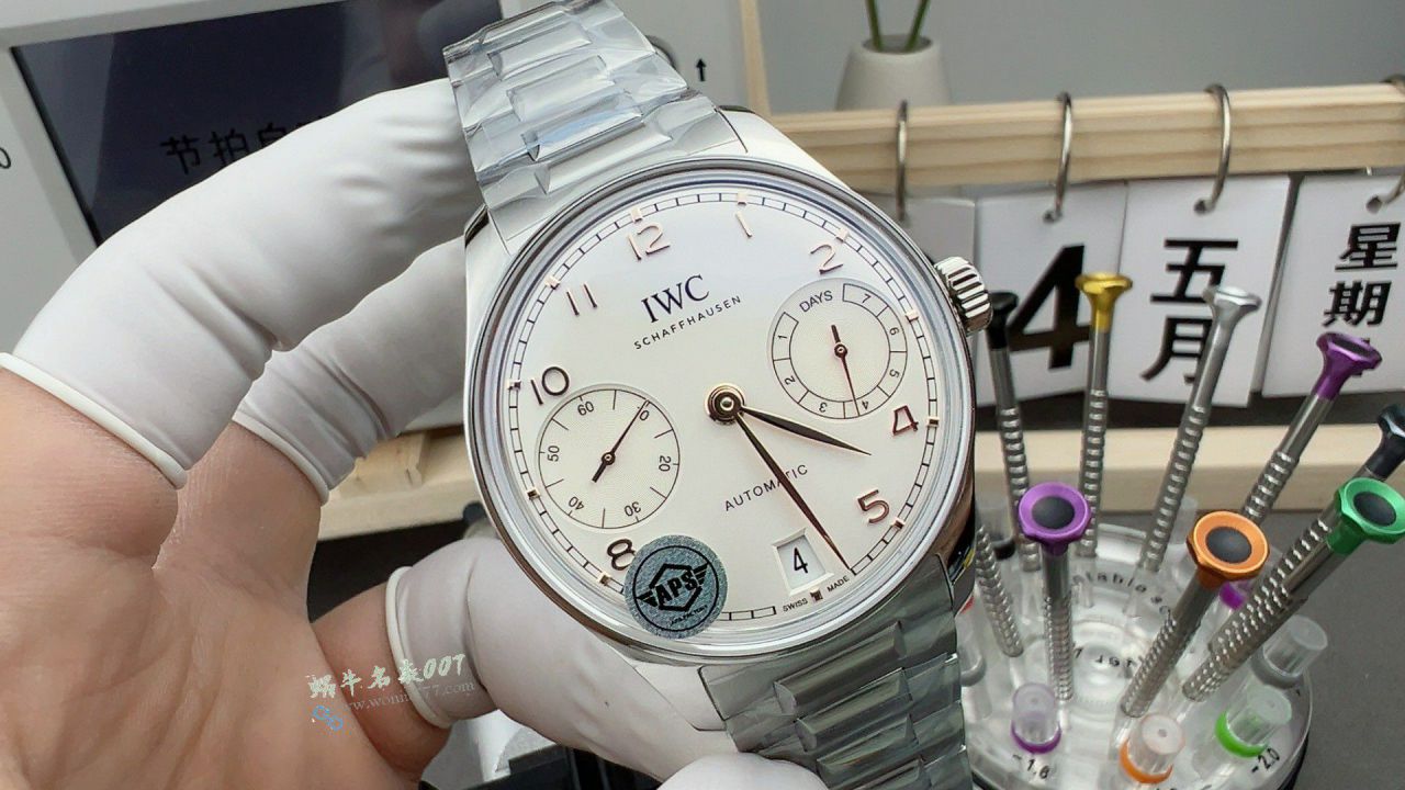 APS IWC  new  Portuguese Seven Days TOP replica  watch IW501701 steel belt 版 watches  / WG660