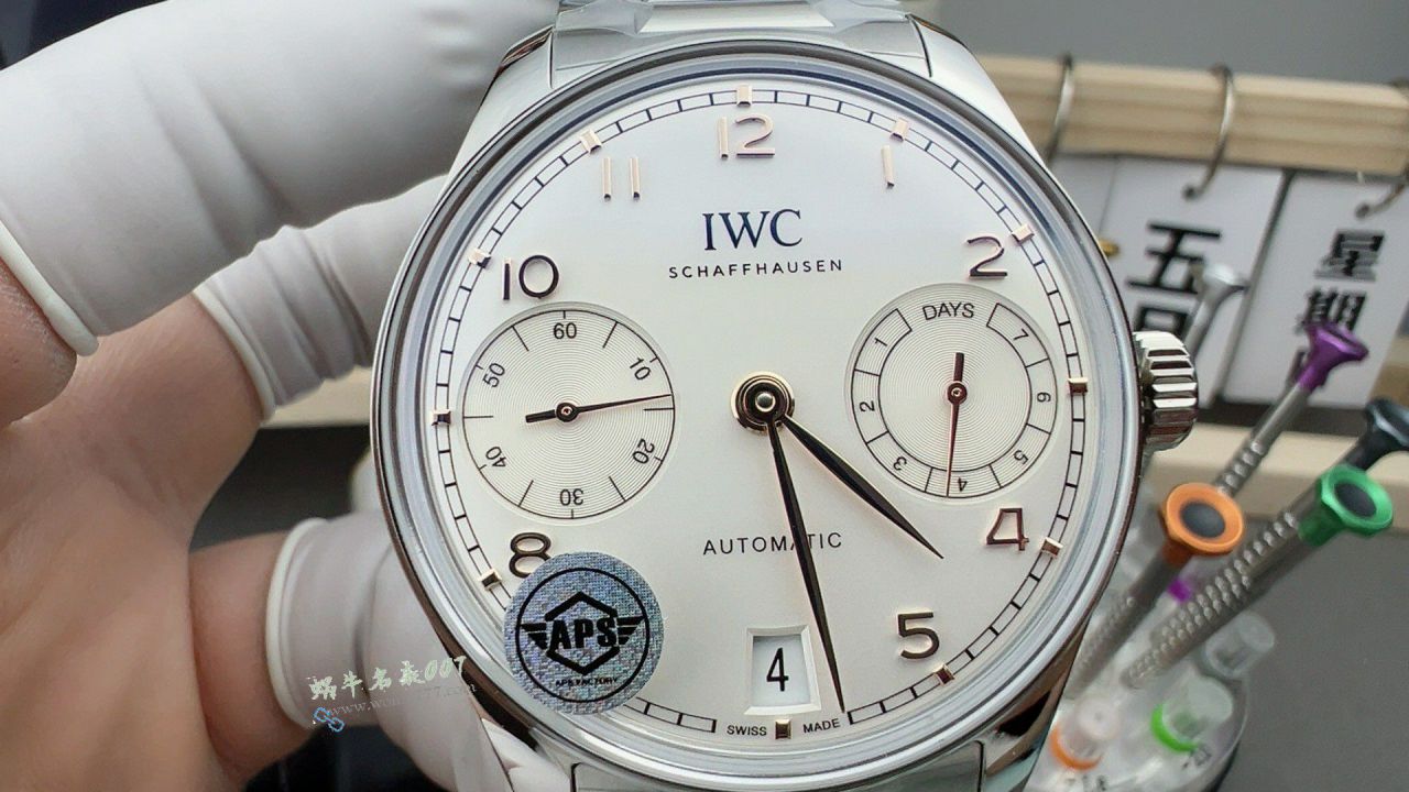 APS IWC  new  Portuguese Seven Days TOP replica  watch IW501701 steel belt 版 watches  / WG660