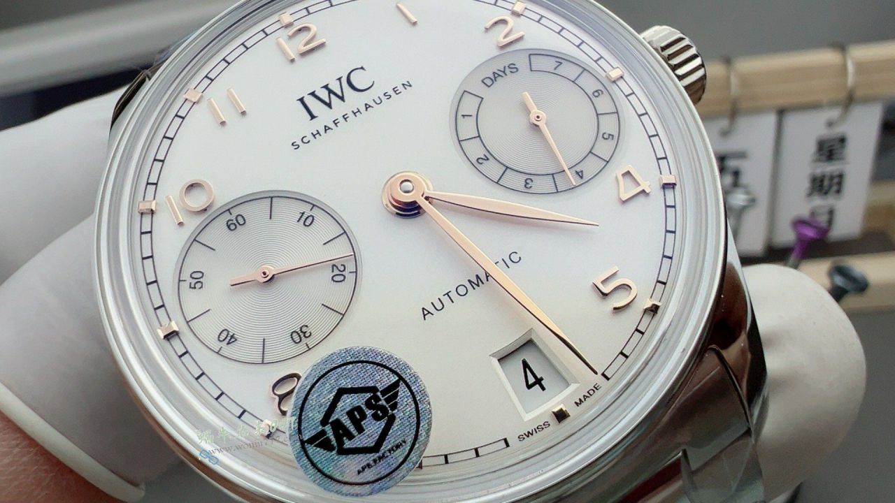 APS IWC  new  Portuguese Seven Days TOP replica  watch IW501701 steel belt 版 watches  / WG660