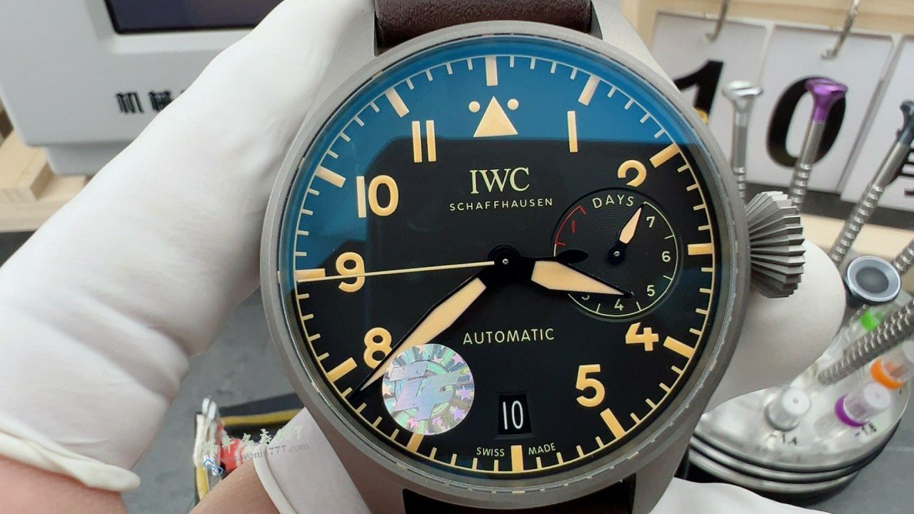 zfIWC Big Pilot  titanium case  watches  / WG661