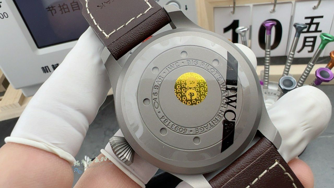 zfIWC Big Pilot  titanium case  watches  / WG661