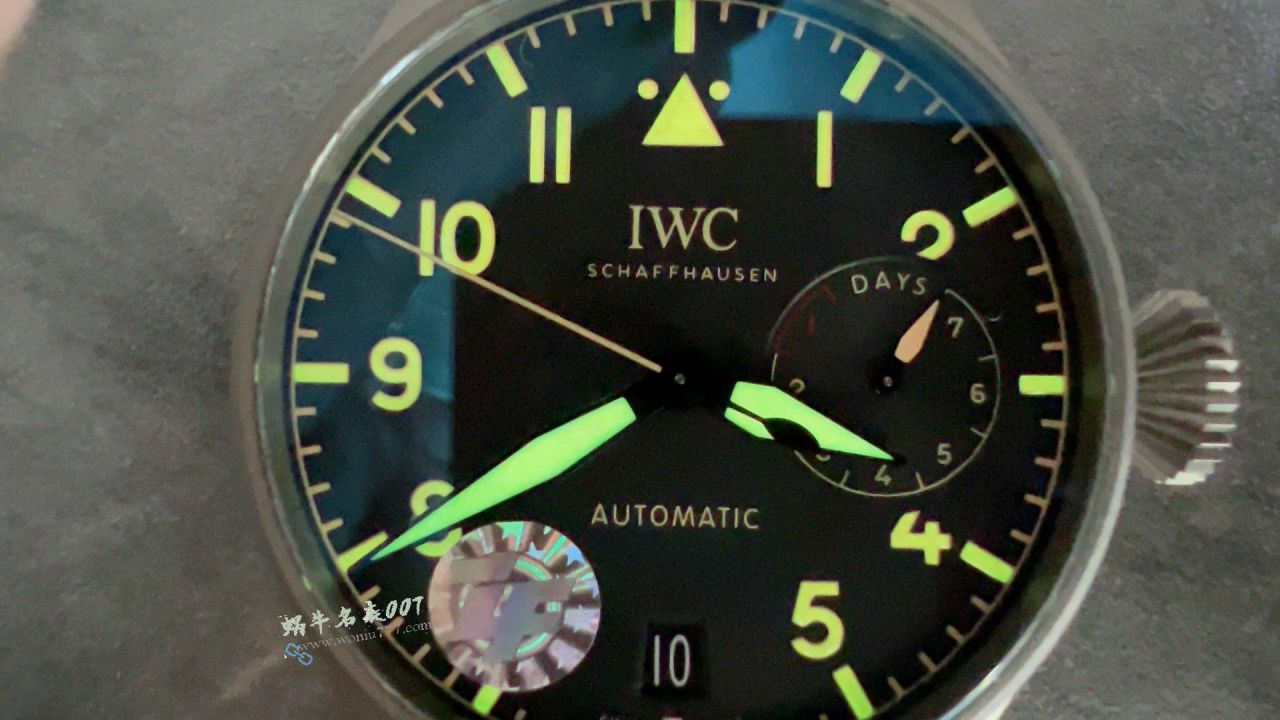 zfIWC Big Pilot  titanium case  watches  / WG661