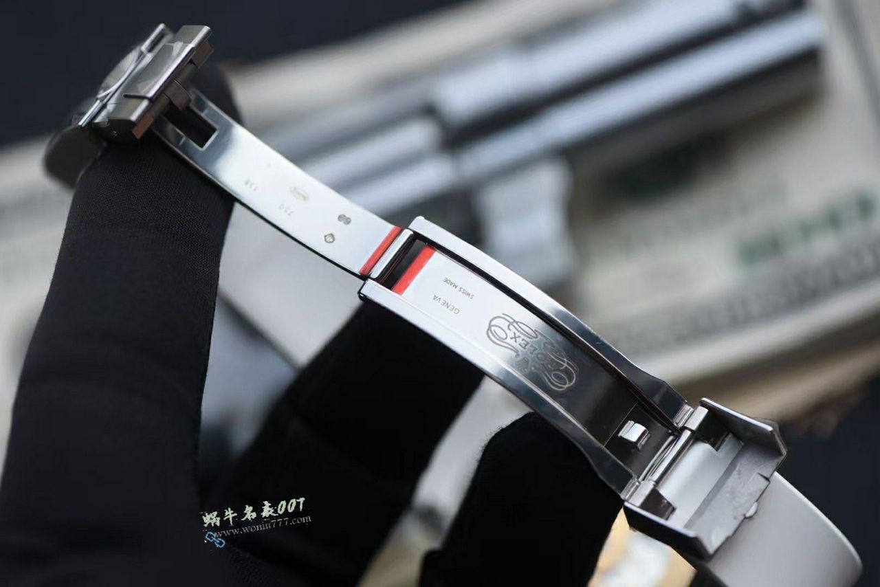  Video review  Advanced   Customized version complete Transparent crystal case  super  Skeleton 4130 Rolex Daytona  watch / R982