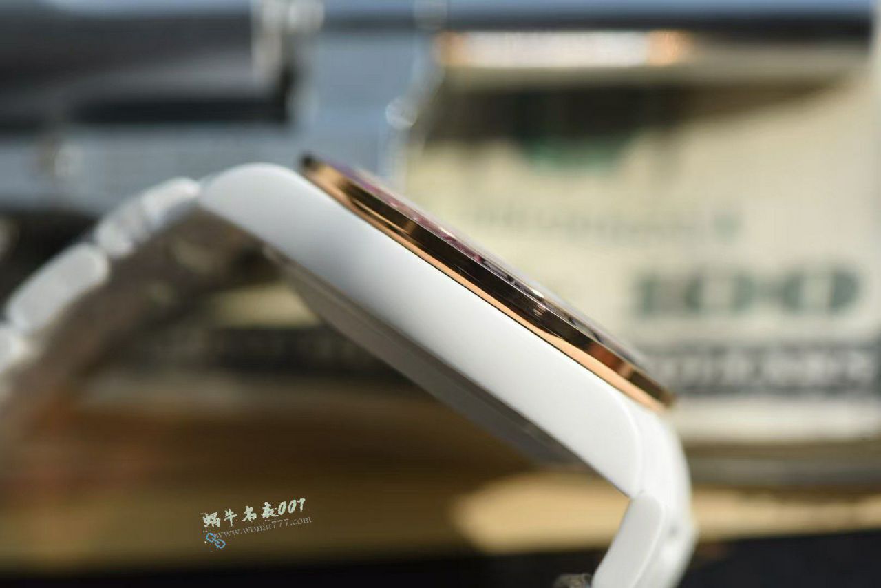 AET Special   Customized version  white  ceramics  Rolex 4130 movement  Rainbow  Daytona  watch / R983