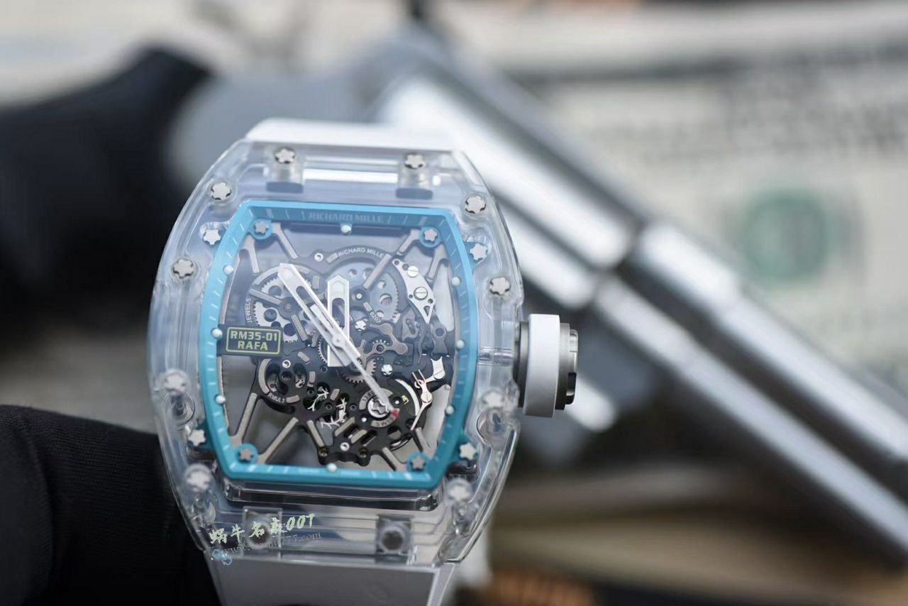 Sonic new product Richard  Miller RM35-01 AET公司 modified 隐藏版 upgrade 水晶玻璃 watches  / SOAET0351A