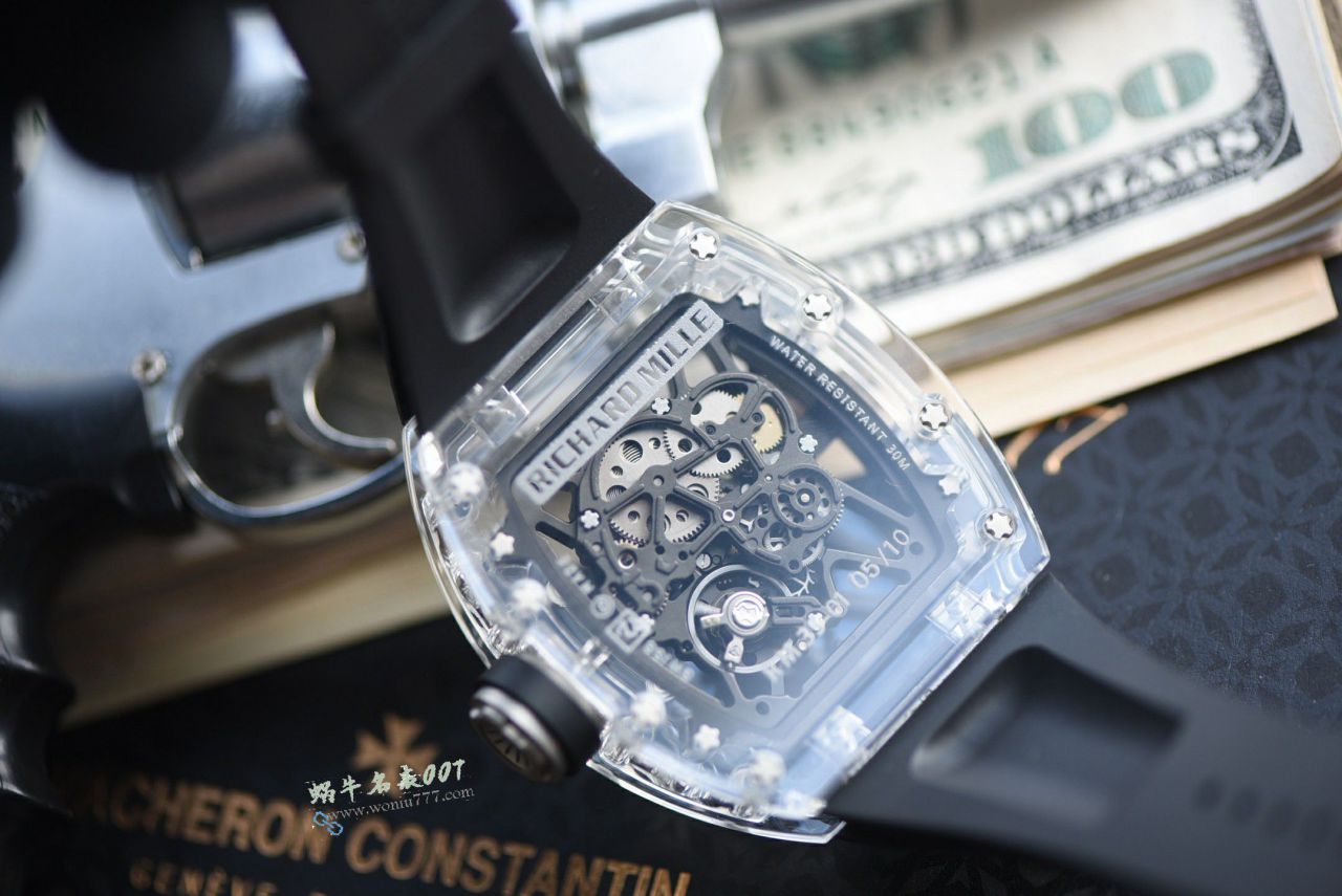 Sonic new product Richard  Miller RM35-01 AET公司 modified 隐藏版 upgrade 水晶玻璃 watches  / SOAET0351A