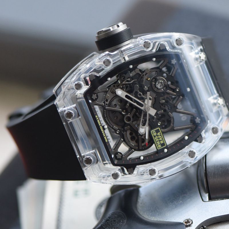 Sonic new product Richard  Miller RM35-01  replica  watchAET公司 modified 隐藏版 upgrade 水晶玻璃 watches 