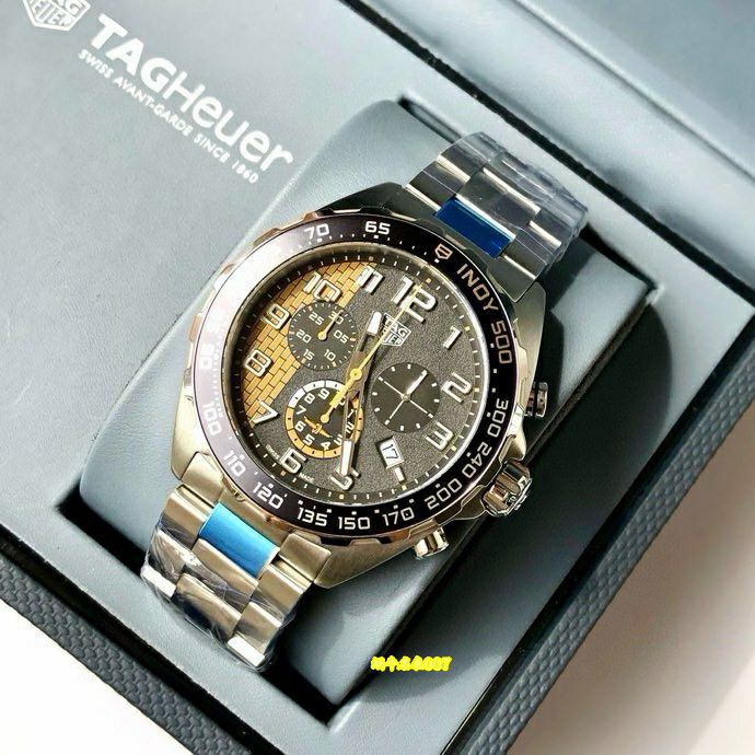 Original Tagheuer,TAG HeuerF1 series  INDY （印第安纳波利斯500 racing  Collaboration 款） quartz movement 表 / TG118