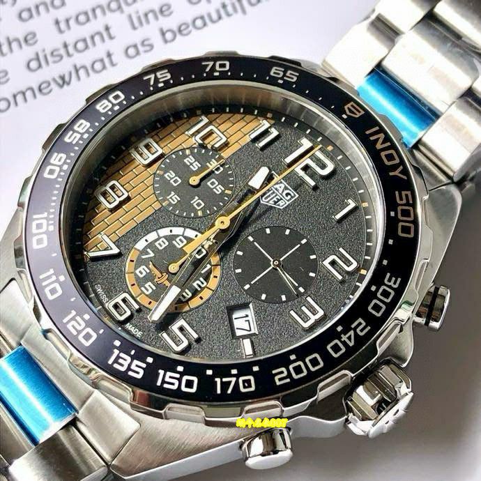 Original Tagheuer,TAG HeuerF1 series  INDY （印第安纳波利斯500 racing  Collaboration 款） quartz movement 表 / TG118