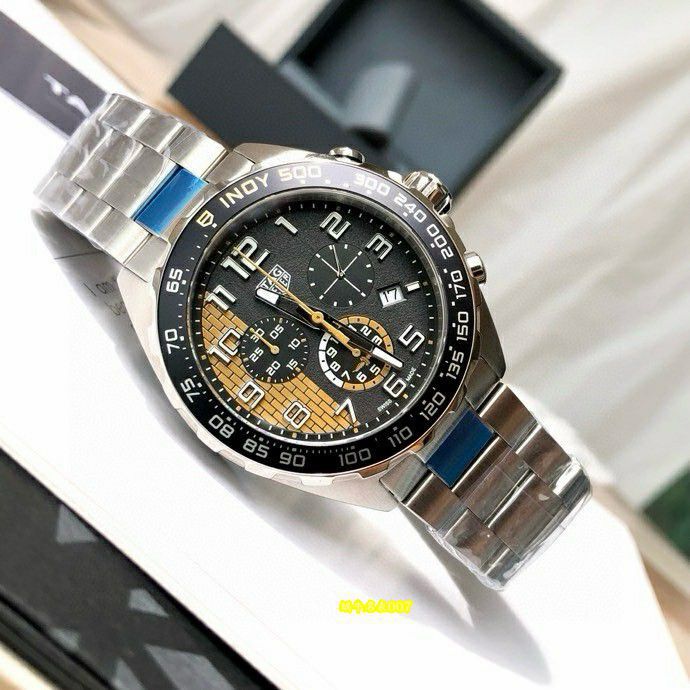 Original Tagheuer,TAG HeuerF1 series  INDY （印第安纳波利斯500 racing  Collaboration 款） quartz movement 表 / TG118