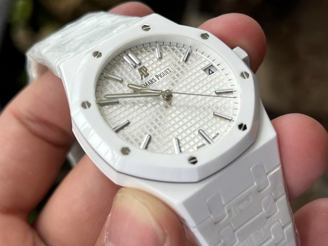 APS new product Audemars Piguetcal.4302 Customized movement 15500 100% ceramic style  watch newest  arrival  / AP322