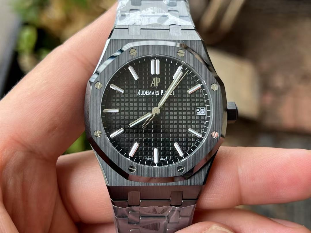 APS new product Audemars Piguetcal.4302 Customized movement 15500 100% ceramic style  watch newest  arrival  / AP322