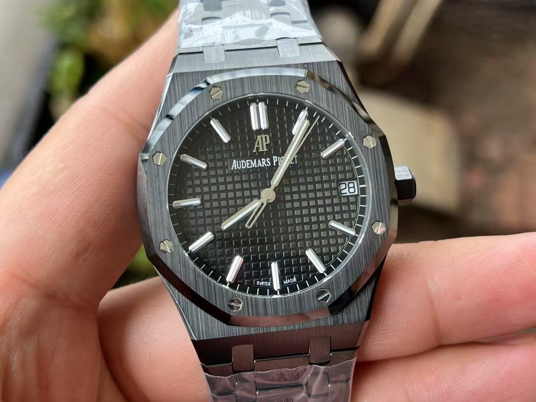 APS new product Audemars Piguetcal.4302 Customized movement 15500 100% ceramic style  watch newest  arrival  / AP322